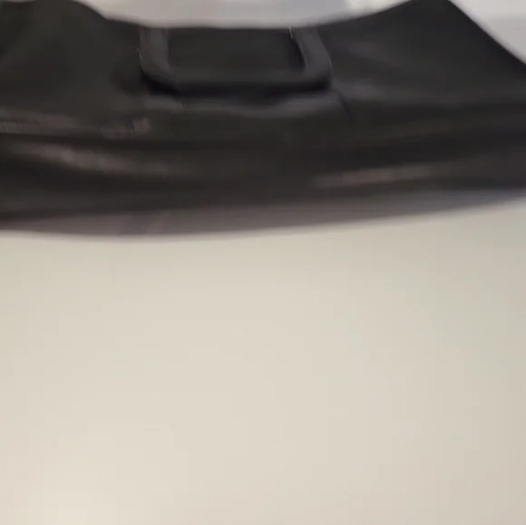 Coach Embassy Briefcase Portfolio Laptop Bag Black Leather076-8031